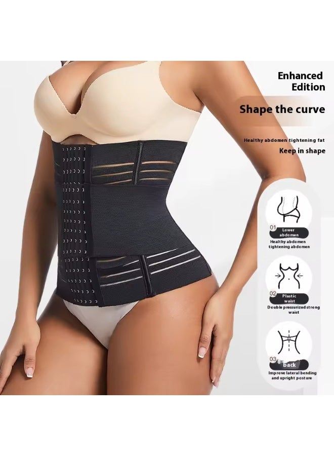 Arabest Waist Shaping Slimming Belt, Adjustable Shaping Corset Belt, 3D Pressure Abdominal Belt, Strong Waist Support, Breathable Comfortable Abdominal Belt, Waist Shaping with Abdominal Shaping Compression Bandage, Extra Large Corset Belt, Suitable for Women and Men. - Image 4
